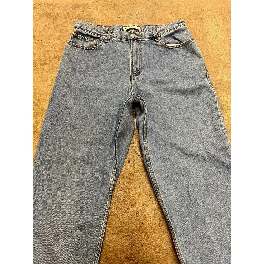 VTG Levi's 560 Comfort Fit Jeans Men 36x34 Blue Denim Stonewash Cotton High Rise